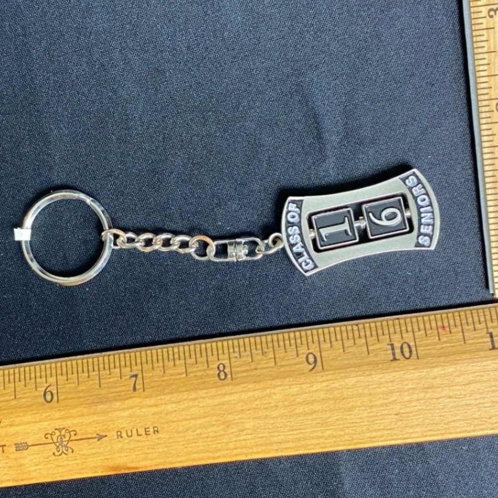 Class ofβ 2019 Seniors Keychain Flip Style Metal